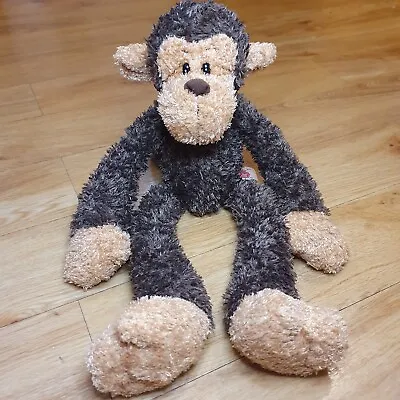 Keel Toys Chimp Ape Monkey Soft Toy Plush Brown Long Legs 15 Inches  • £24.99