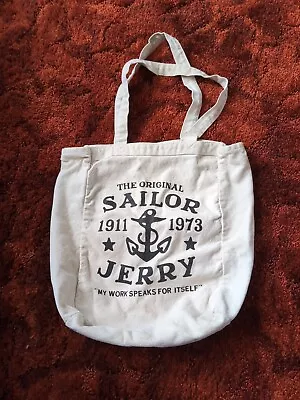 Sailor Jerry Tote Bag Tattoo Rockabilly Rockerbilly Rum • £7