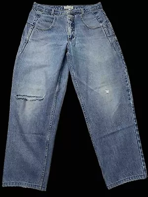 Vintage Guess Jeans Georges Marciano High Rise Acid Washed Sz 32 CB14 • $24