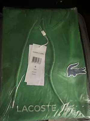 Lacoste Hoodie Sweatshirt Brand New Size M • $169.95