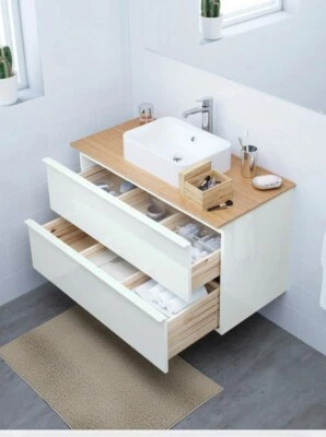 $215 • Buy IKEA Godmorgon 1000X470X580 Vanity Unit - Cabinet Only Selling @ Half Price