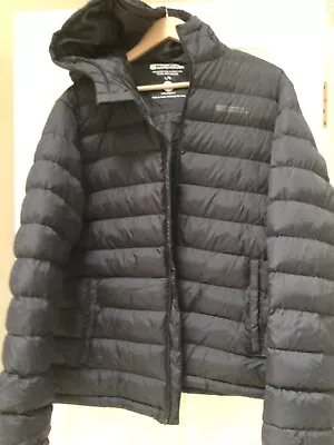 Mountain Warehouse Padded Jacket - Black - Men's LARGE - Used: Great Condition • £12