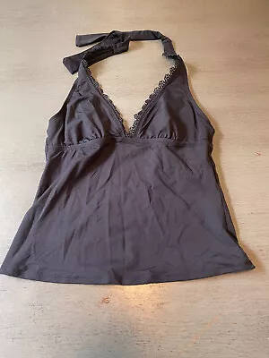 Black ANNE COLE    Swimsuit Top Tankini Size 6 • £3.42