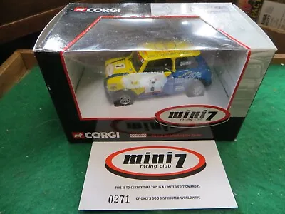 £9.95 • Buy Corgi Classics  Mini 7 Racing Club Tim Sims  Cc82233 1/36 Mib