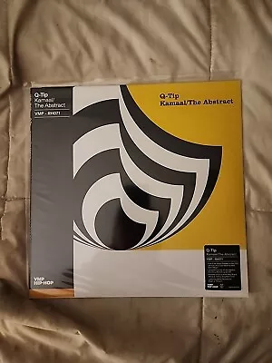 Q-Tip Kamaal/The Abstract VMP Yellow Black & White Vinyl LP. NEW & SEALED!! • $55