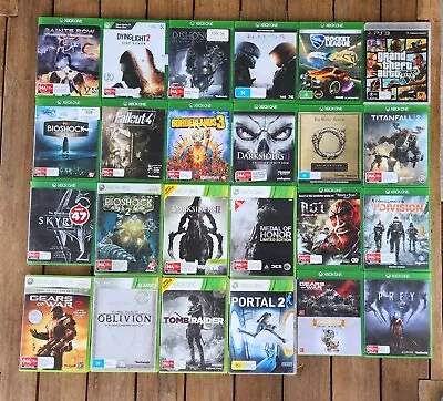 Xbox One And 360 Games In Bulk. • $20