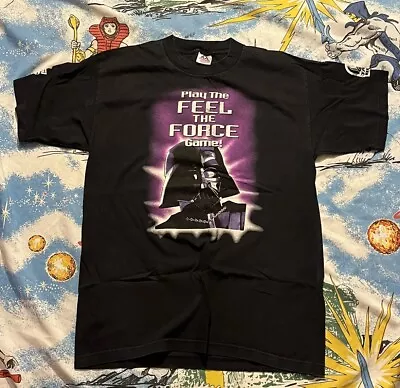 Vintage 90s Star Wars Trilogy Promo T Shirt Darth Vader Size L Taco Bell EUC Vtg • $40