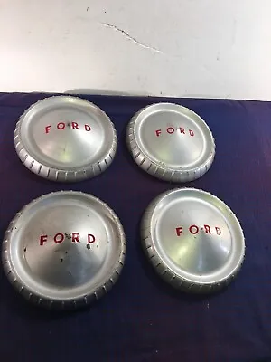 Vintage Ford Dog Dish Hubcaps Falcon Ranchero Econoline Etc. • $60