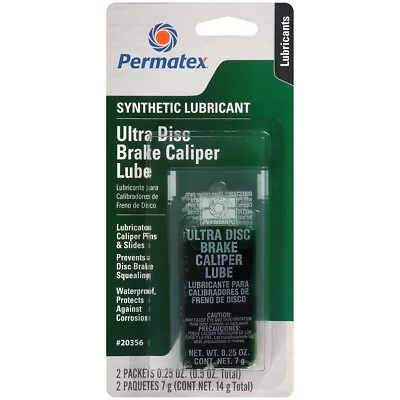 Permatex Ultra Disc Brake Caliper Lube 20356 • $8.51