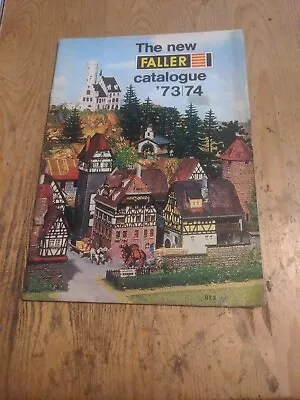 1974/75 FALLER MODEL KITS BUILDINGS CATALOGUE RAILWAY MOTOR CAR RACING Aircraft  • £14