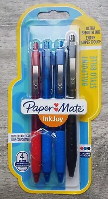 Paper Mate Inkjoy Pack Of 4 Ballpoint Pens  • £3.49