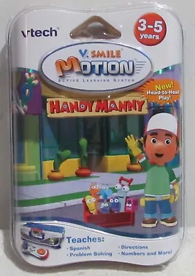 Disney Vtech V-Smile Motion: Handy Manny (Child Education Item For Ages 3-5) NEW • $19.99