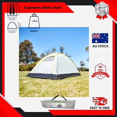 $18.60 • Buy 2 Person Dome Tent For Camping & Hiking Outdoor