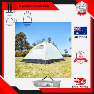 $18.60 • Buy 2 Person Dome Tent For Camping & Hiking Outdoor