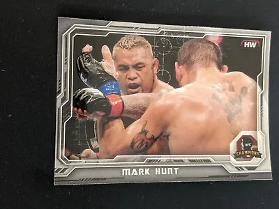2014 Topps UFC Champions MARK HUNT #159 BASE SILVER PARALLEL • $0.93