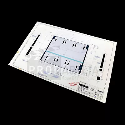 LOST IN SPACE Set Plan Reolute Corridors TV Series Prop (8010-9053) • £14.48