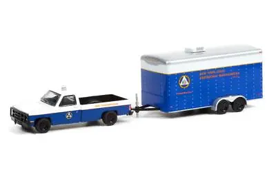 Greenlight 32220 C 1987 Chevrolet M1008 With Communications Trailer Diecast 1:64 • $9.56