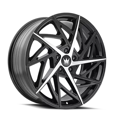 Mazzi 20x8.5 Wheel Gloss Black Machined 377 Freestyle 5x112 +35mm Aluminum Rim • $225.99