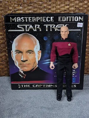 Star Trek Masterpiece Edition Captain Jean Luc Picard 12  Figure 1997 Playmates • $26.95