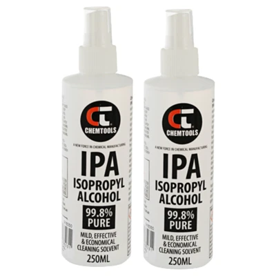 $16.98 • Buy 1x / 2x Isopropyl Alcohol 99.8% Spray 250ml Rinse Free Non Sticky Quick Dry