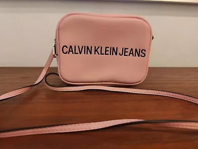 Calvin Klein Jeans Pink Camera Crossbody Bag  • £30