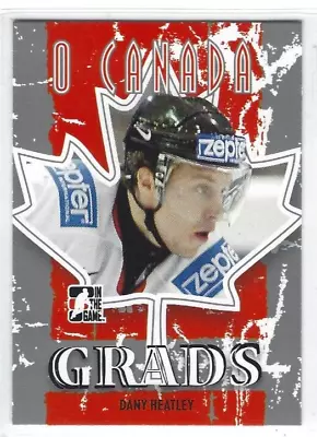 2007-08 In The Game O Canada #77 Dany Heatley • $1