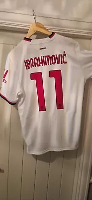 AC Milan 2022/2023 Away Football Shirt Ibrahimovic 11 • £40