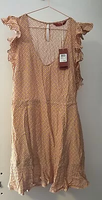 Tigerlily Yellow Anna Ditsy Dress Size 12 - New With Tags • $45