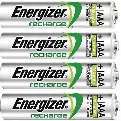 AAA ENERGIZER RECHARGEABLE BATTERIES Power Plus PRE-CHARGED 700mAh - Dect Phones • £3.19