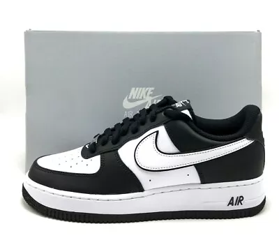 *NEW*  Men's  Nike Air Force 1 '07  Black / White - Black (DV0788 001) • $83