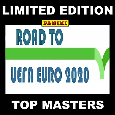 Panini Adrenalyn ROAD TO EURO 2020 Limited Edition / Top Master Cards  • £0.99