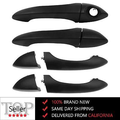 Door Handle Exterior Left Driver &Right Passenger Side Set Of 4 For 00-06 BMW X5 • $35.59