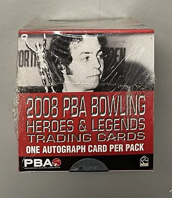 2008 Rittenhouse PBA Bowling Heroes & Legends Sealed Box (8 Autographs) • $427.42