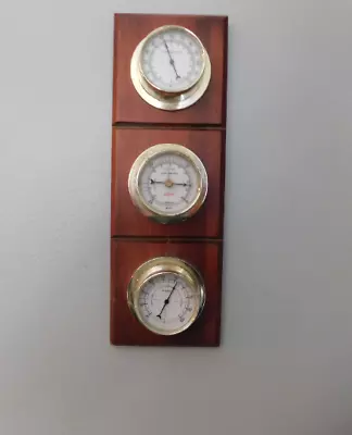 Vintage Sunbeam Weather Station/Thermometer/Barometer/Humidity1990's  Wall Mnt. • $30