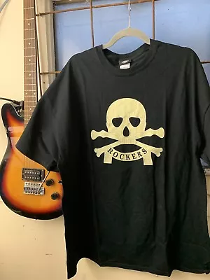 Ace Cafe London Black Rockers T-Shirt - 2XL • £19.99