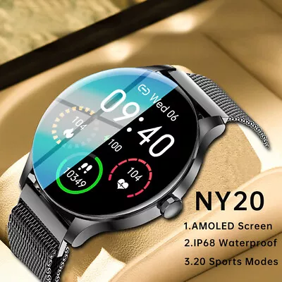 $62.69 • Buy Smart Watch Women Men Fitness Tracker Heart Rate For IPhone Android Waterproof