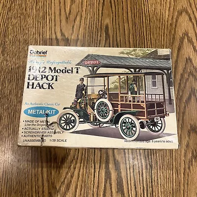 Gabriel 1912 Model T Depot Hack Metal Kit By Gabriel Open Box • $40.49