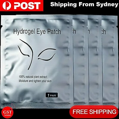 $8.59 • Buy 50~2000 Pairs Eye Pads Eyelash Pad Gel Patch Lint Free Lashes Extension Eyepads
