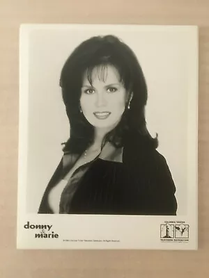 Marie Osmond 1998 Original Vintage Press Headshot Photo • $6