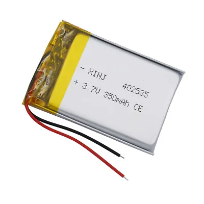 3.7V 350 MAh Polymer Li Lipo Battery 402535 For Mp3 PDA Camera Tablet PC GPS Mp4 • £5.88