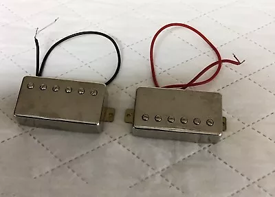 Epiphone HOTCH (G) LP Bridge BHC & 57CH(G) Neck Pickup Set - Chrome • $30