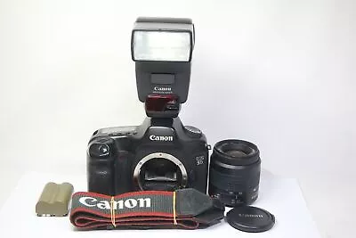 Canon EOS 5D Digital SLR Camera EF 35-80mm F4-5.6 III Lens 420EX Flash • £149.29