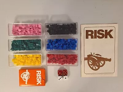 Vintage Replacement Pieces Parts For 1975  Risk Board Game Parker Brothers • $19.99