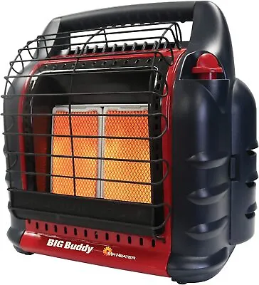 Brand New - Mr. Heater BIG Buddy Portable Propane Heater - Red (MH18B) - No Fan • $149.95