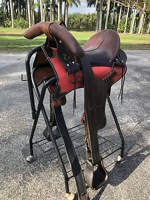 Vintage McClellan Cavalry  Leather Horse Saddle • $888.88