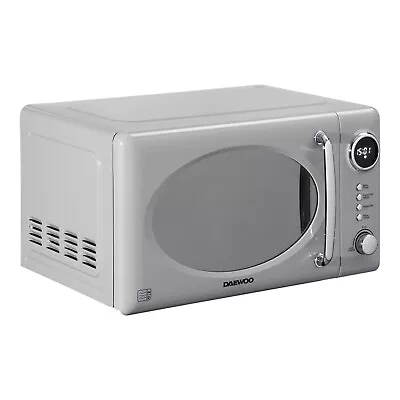 Daewoo Microwave Kensington 800W 20L Microwave In Grey SDA2594GE New 3yr G`tee • £99.95