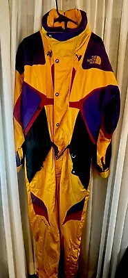 Vintage North Face Ski Suit Snowsuit Womens Sz Large • $80