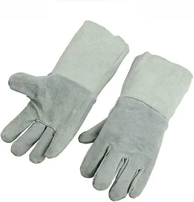 Welding Gloves Heat Resistant BBQ/Oven/MIG/TIG Welder Welder Gloves • £8.95