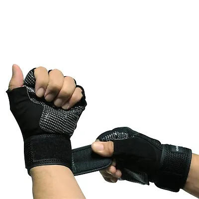 £21.85 • Buy *NEW* Gold's Gym Classic Weightlifting Wrist Wrap Gloves