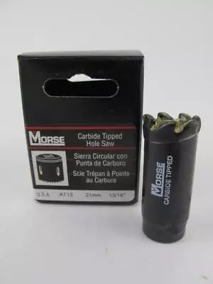 MK Morse NEW Carbide Grit 13/16  Hole Saw AT13 Brick Block Masonary Cement Tile • $13.49